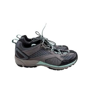 Merrell Sedona Sage Women's Hiking Trail Shoes Gray Teal Size 9 Outdoor Camping